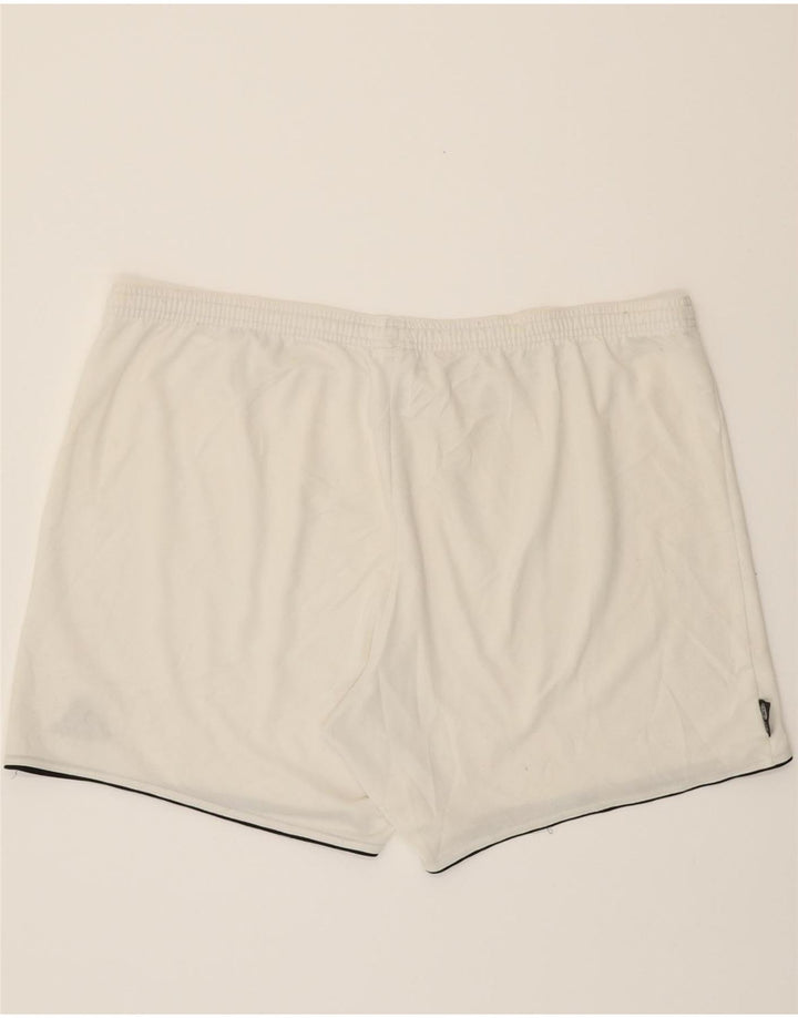 ADIDAS Mens Sport Shorts XL White Polyester Vintage Adidas and Second-Hand Adidas from Messina Hembry 