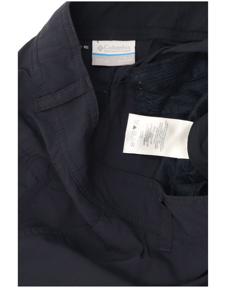 COLUMBIA Γυναικείο κανονικό παντελόνι Cargo US 4 Small W31 L28 Navy Blue