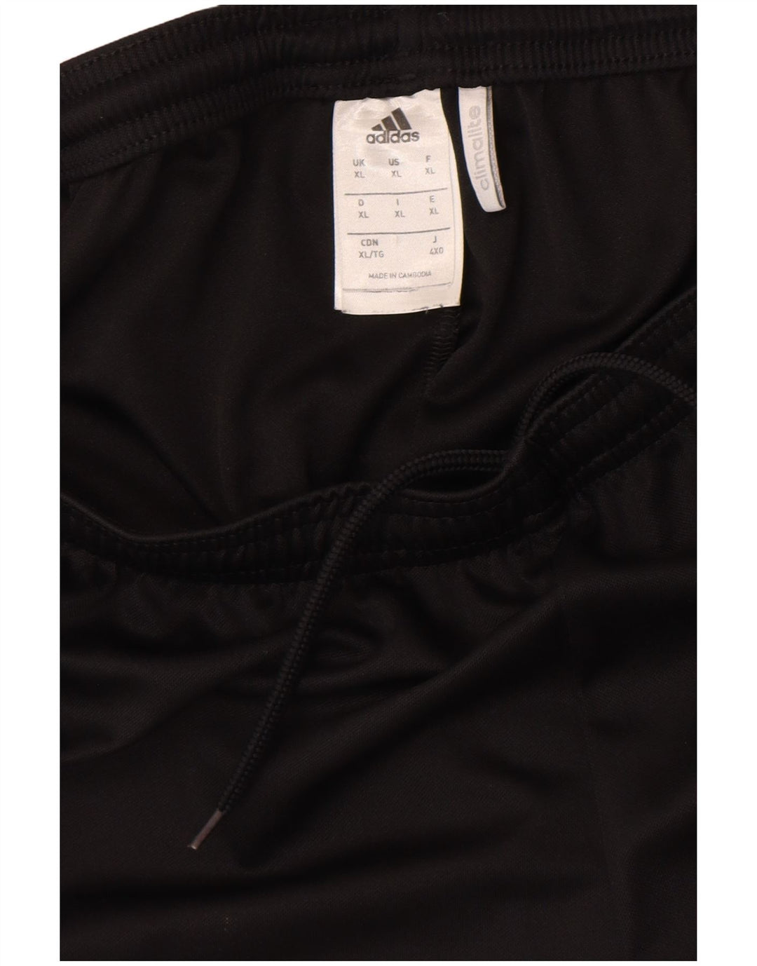 Ανδρικό αθλητικό σορτς Adidas Climalite XL Μαύρο πολυεστέρα
