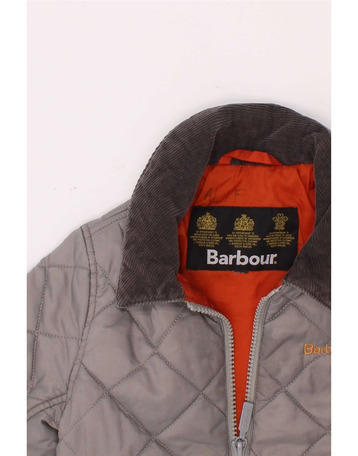 Μπουφάν Barbour Boys Quilted Jacket 3-4 Years Grey