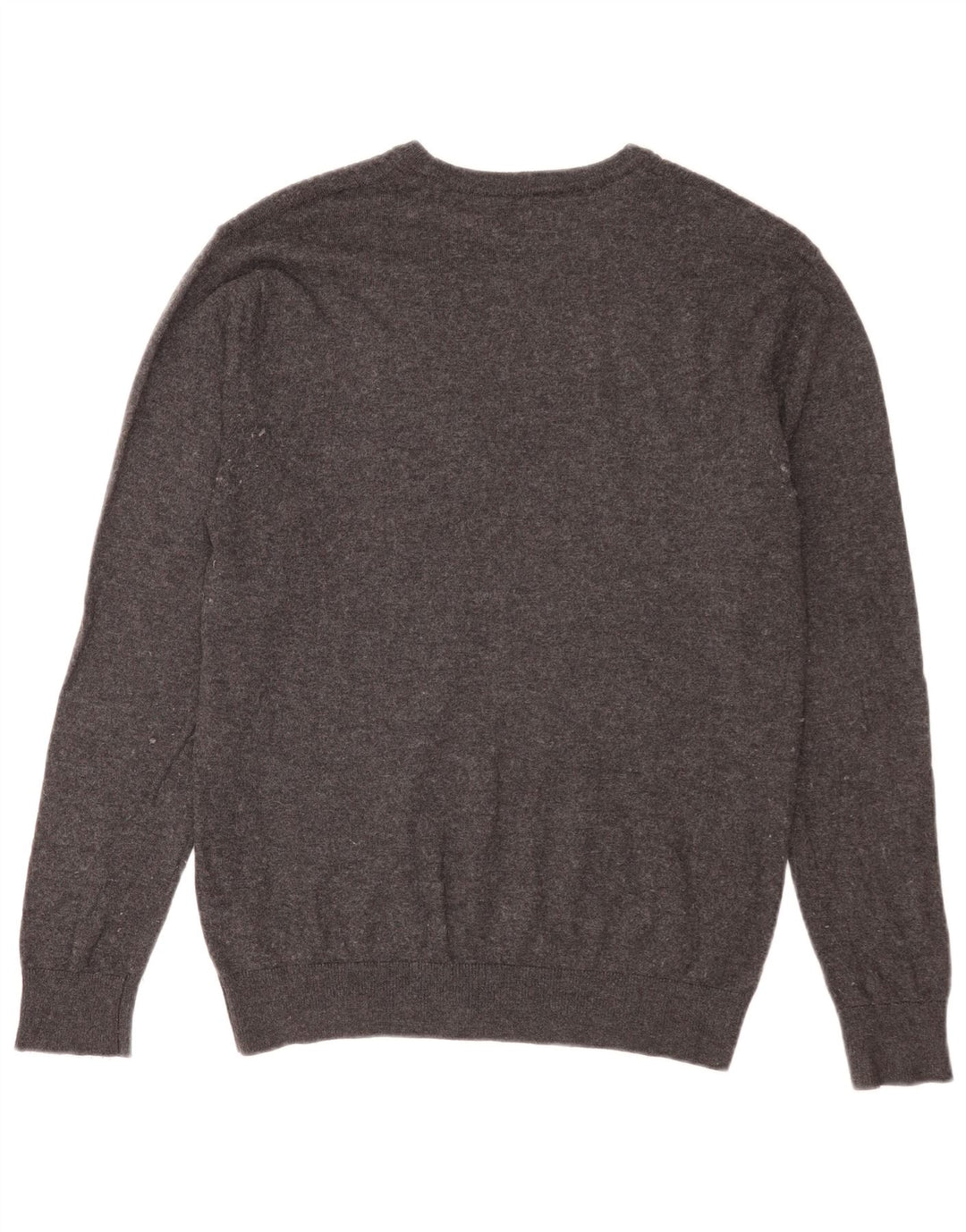 Crew Clothing Ανδρικό πουλόβερ με λαιμόκαυστο μεσαίο γκρι νάιλον