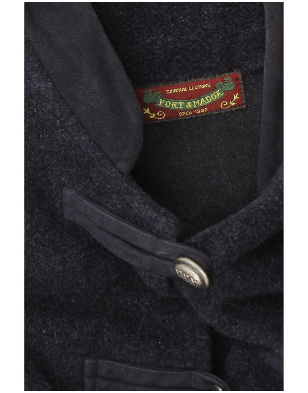 Fort & Madox Γυναικείο Παλτό Poncho UK 40 Large Navy Blue
