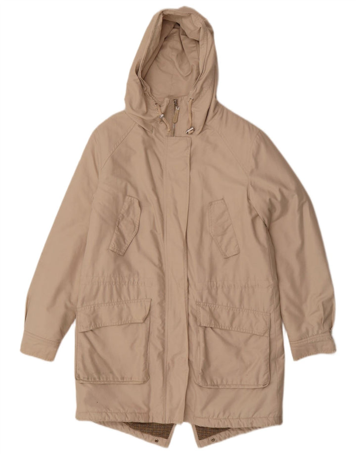 Hobbs Γυναικείο Μπουφάν Parka Oversized UK 8 Small Beige βαμβακερό