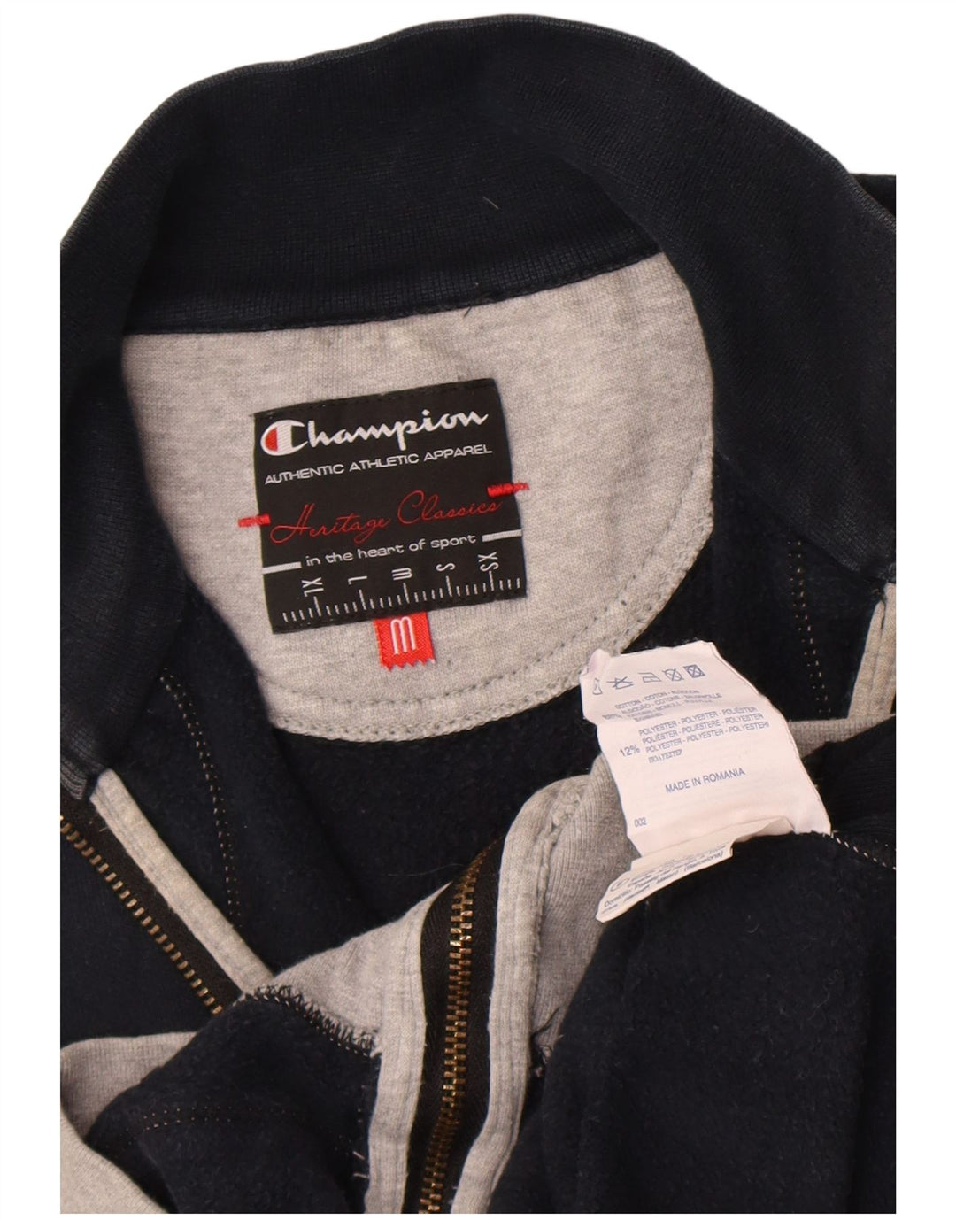 Γυναικεία αθλητική φόρμα Champion Top Jacket UK 14 Medium Navy Blue
