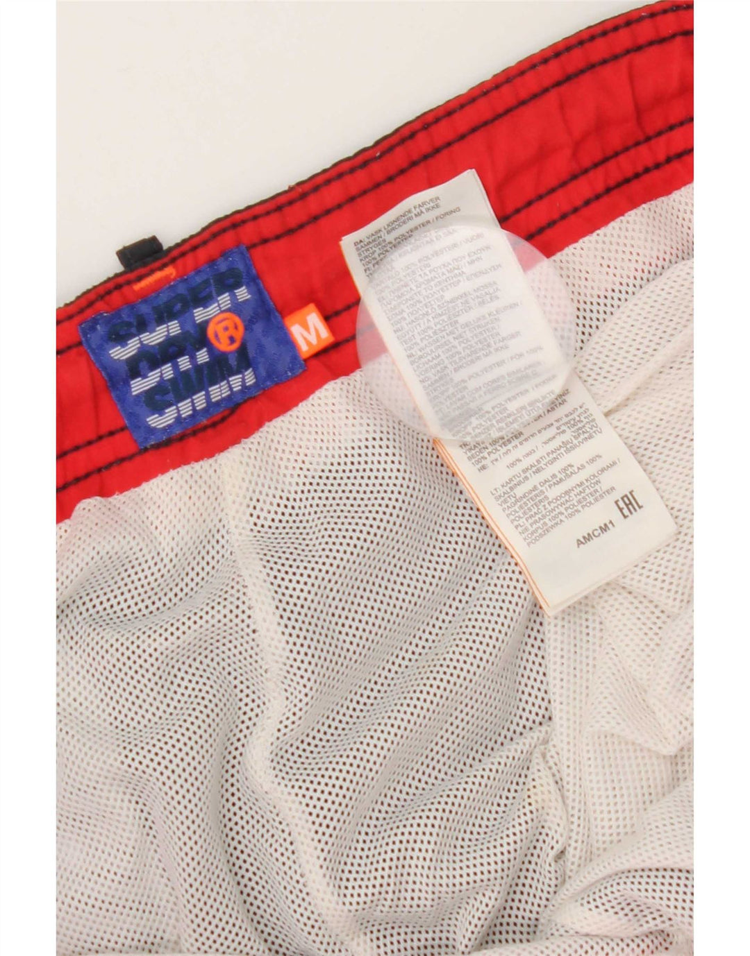 Ανδρικό γραφικό σορτς κολύμβησης Superdry Medium W32 L5 Navy Blue Polyester
