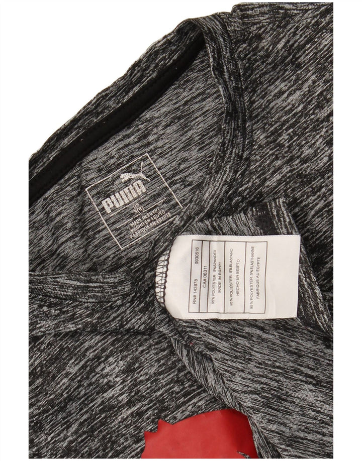 PUMA Boys Graphic Top Μακρύ μανίκι 8-9 ετών Μικρός Γκρι Πολυεστέρας