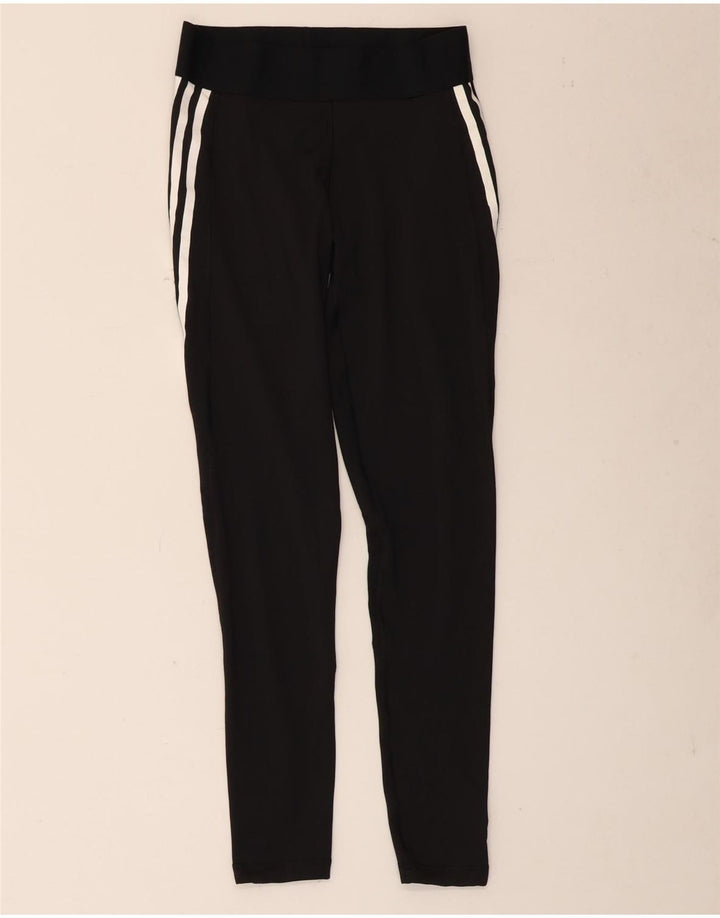 Adidas Γυναικεία κολάν Aeroready UK 8/10 Μικρός Μαύρος Πολυεστέρας