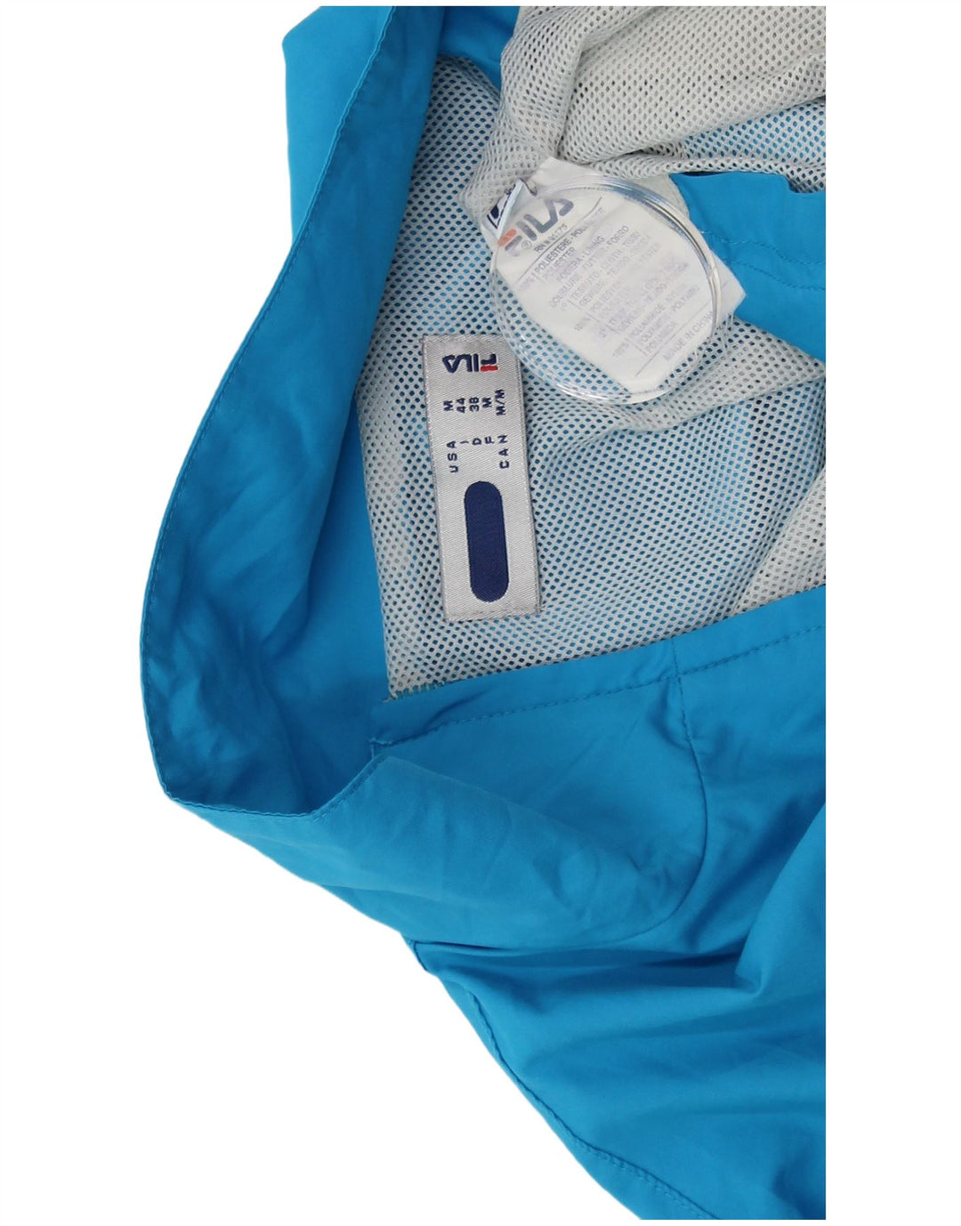 Γυναικεία φόρμα FILA Top Jacket UK 14 Medium Blue Colorblock Polyester