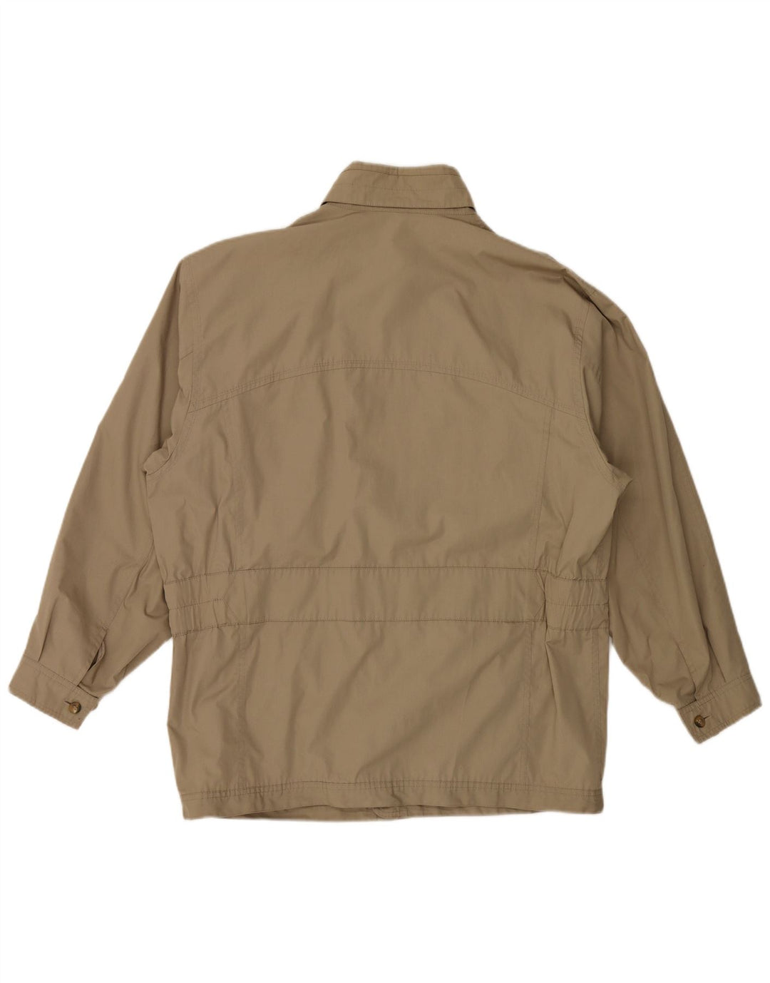 Faciba Mens Utility Jacket IT 50 Large Khaki Polyester