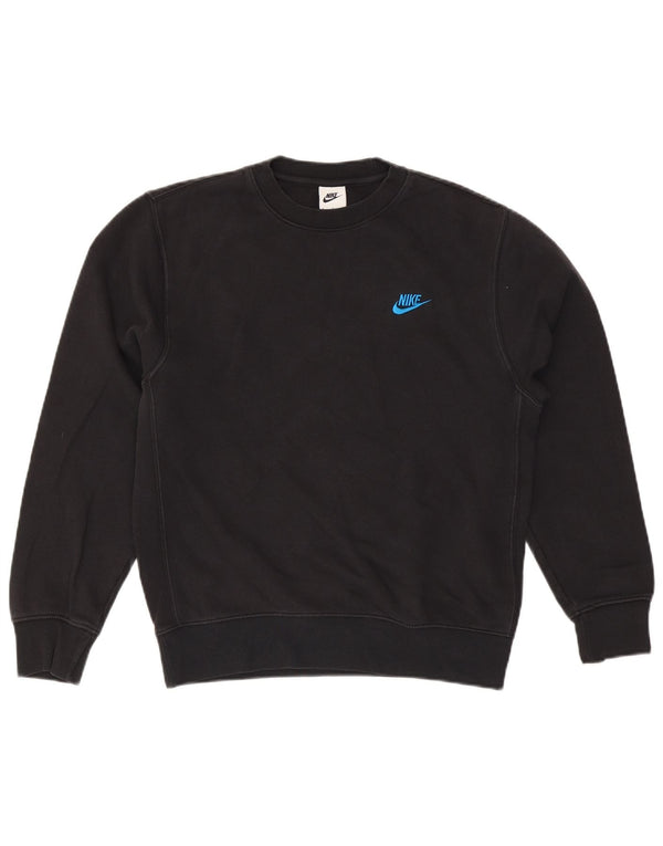 Ανδρικό φούτερ Nike Jumper Μικρό μαύρο βαμβακερό