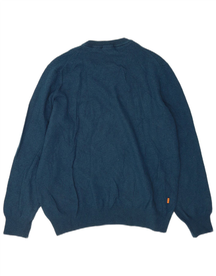 Ανδρικό πουλόβερ Timberland Crew Neck Jumper μεγάλο μπλε μαλλί