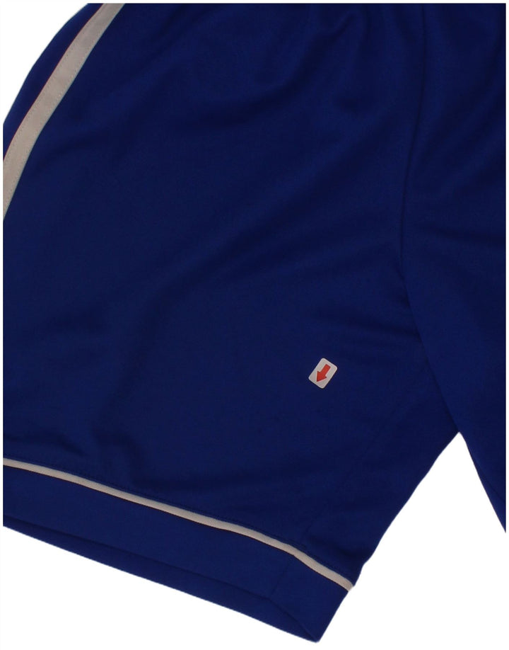 Adidas Boys Climalite σορτς 9-10 ετών μπλε πολυεστέρα