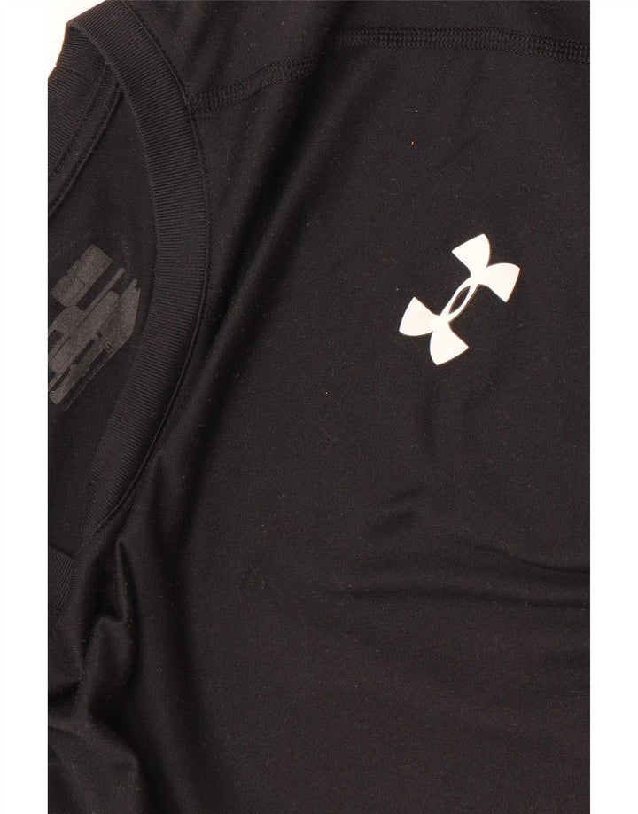 Ανδρικό T-Shirt Under Armour Top Μεσαίο Μαύρο