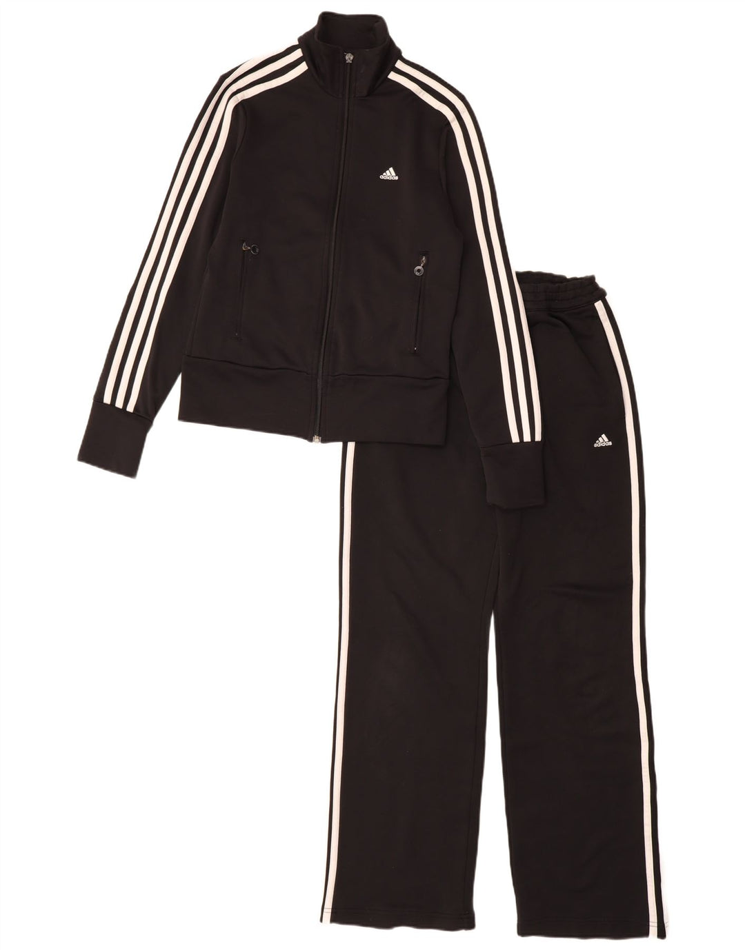 Adidas γυναικεία φόρμα UK 10 Small Black Polyester