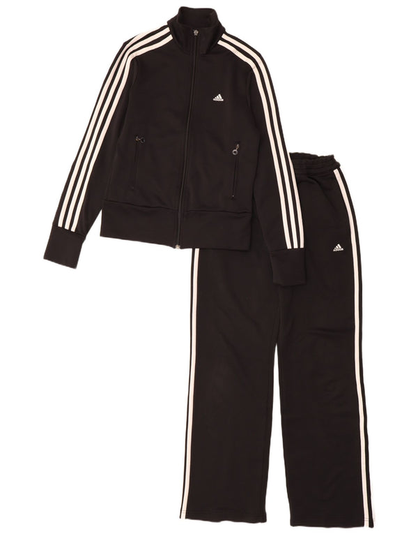 Adidas γυναικεία φόρμα UK 10 Small Black Polyester