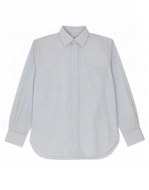 Ermenegildo Zegna ανδρικό πουκάμισο μέγεθος 41 16 1/2 μεγάλο μπλε βαμβακερό