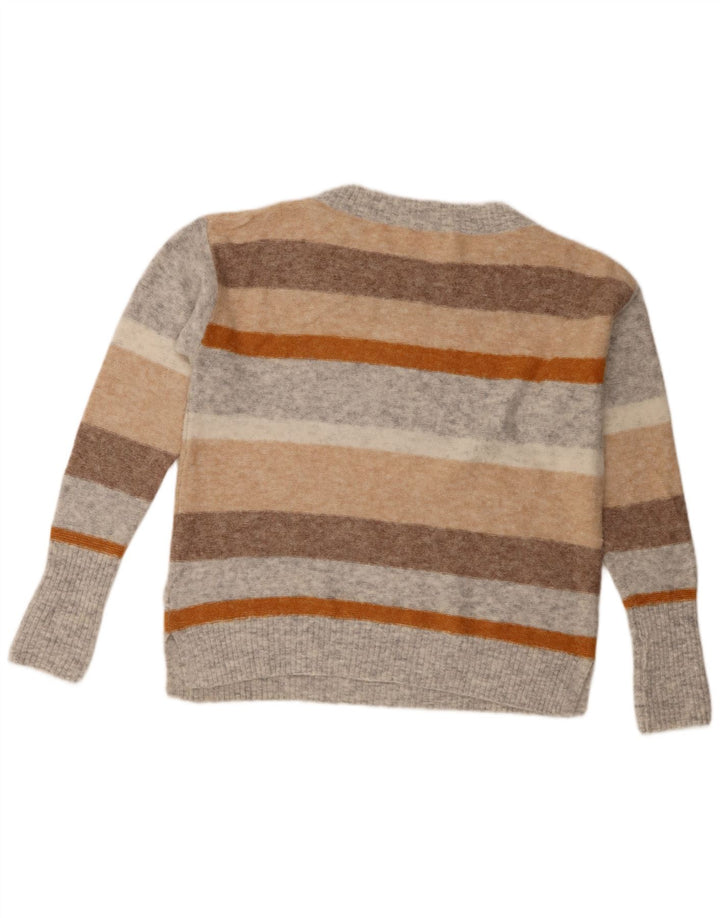 White Stuff Γυναικείο πουλόβερ με λαιμόκοψη UK 12 Medium πολύχρωμο