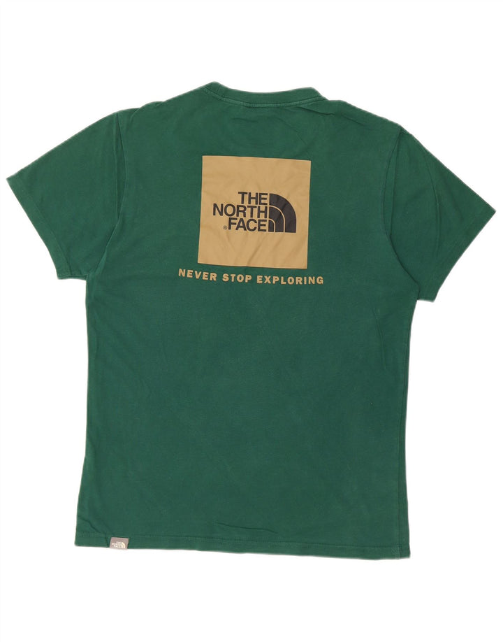 THE NORTH FACE Ανδρικό γραφικό T-shirt Top Μικρό Πράσινο