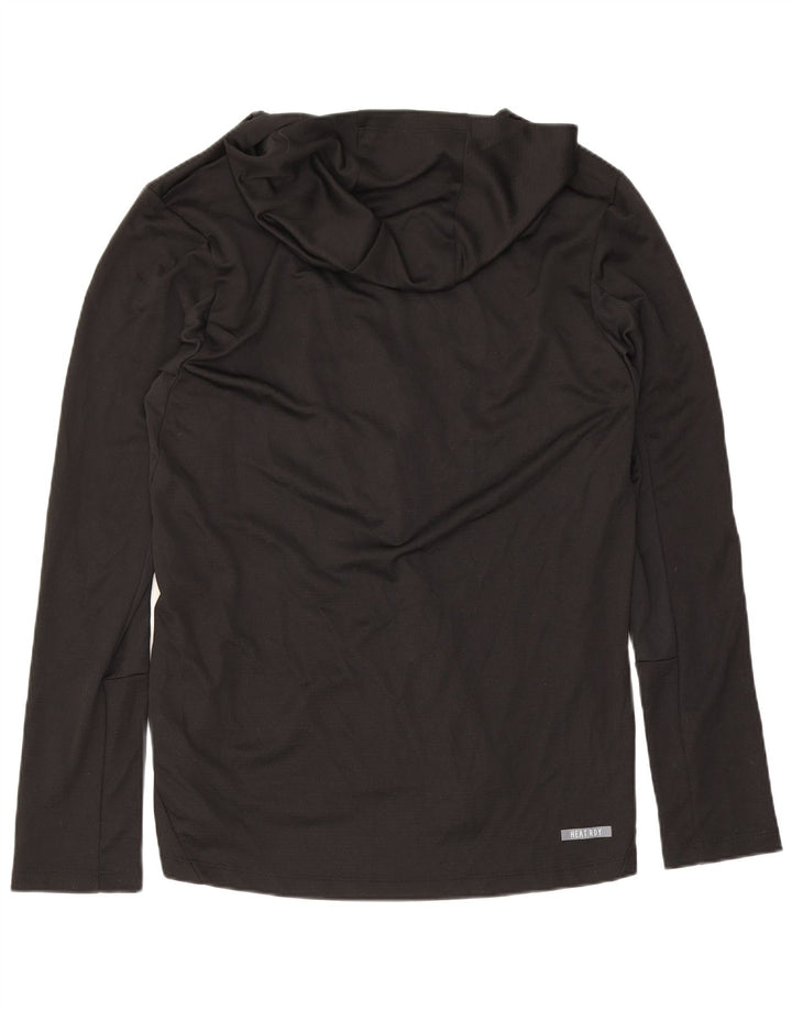 Ανδρικά Adidas Nevada Wolf Pack με κουκούλα γραφικό μακρυμάνικο μικρό μαύρο