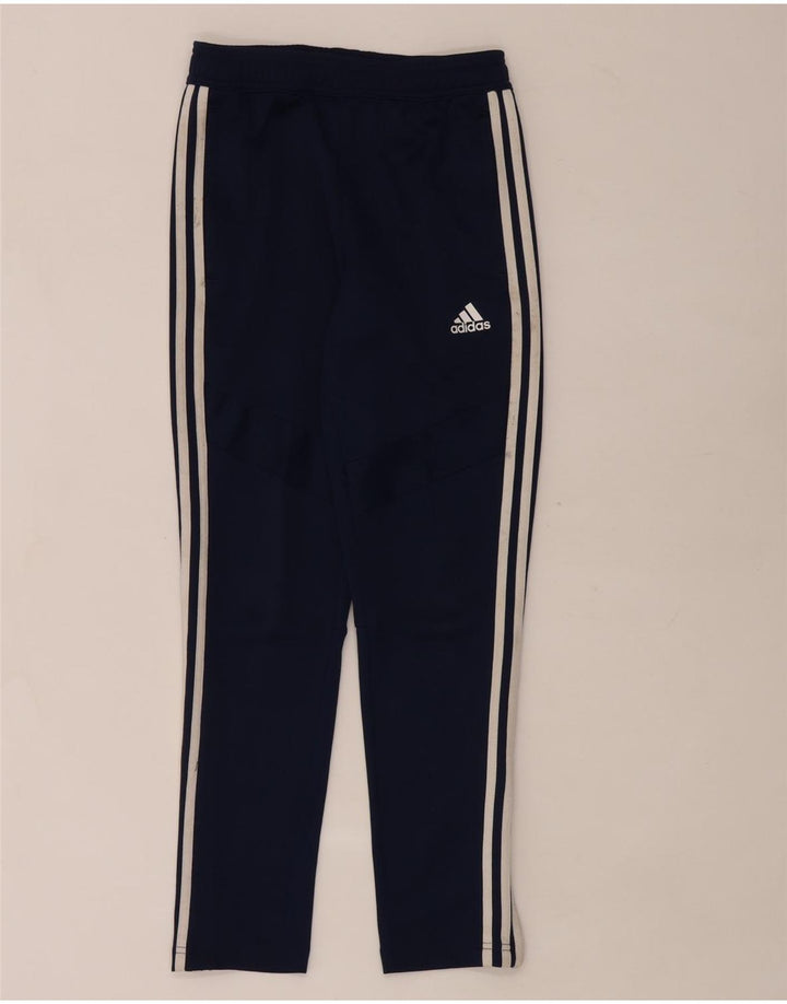 Παντελόνι φόρμας Adidas Boys 11-12 Years Navy Blue Polyester