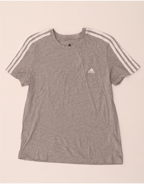 Γυναικείο T-Shirt Adidas Top UK 18 XL Γκρι βαμβακερό