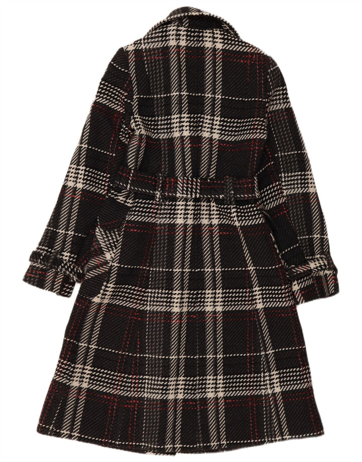 Γυναικείο παλτό Oasis UK 8 Small Black Check Wool