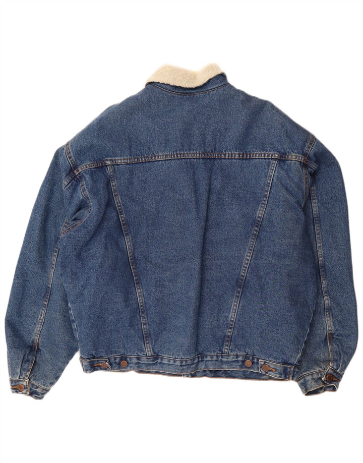 Vintage Ανδρικό Τζιν Σέρπα Μπουφάν UK 42 XL Μπλε