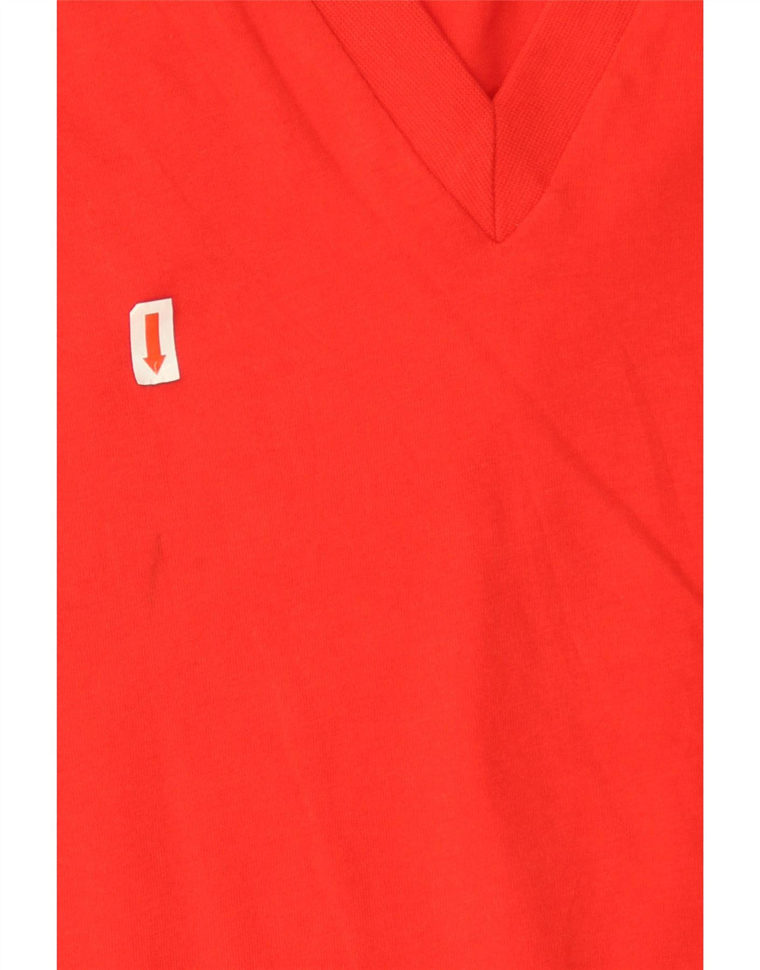 Zara Γυναικείο T-Shirt Top UK 10 Small Red Cotton