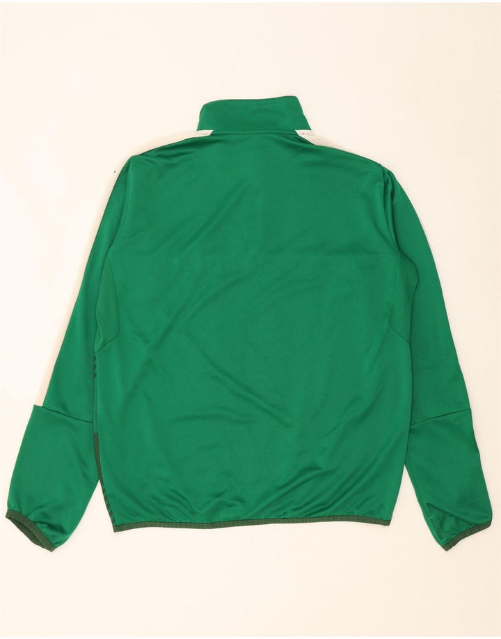 Puma Ανδρική φόρμα πουλόβερ με φερμουάρ Top XL Πράσινο Colourblock Πολυεστέρας