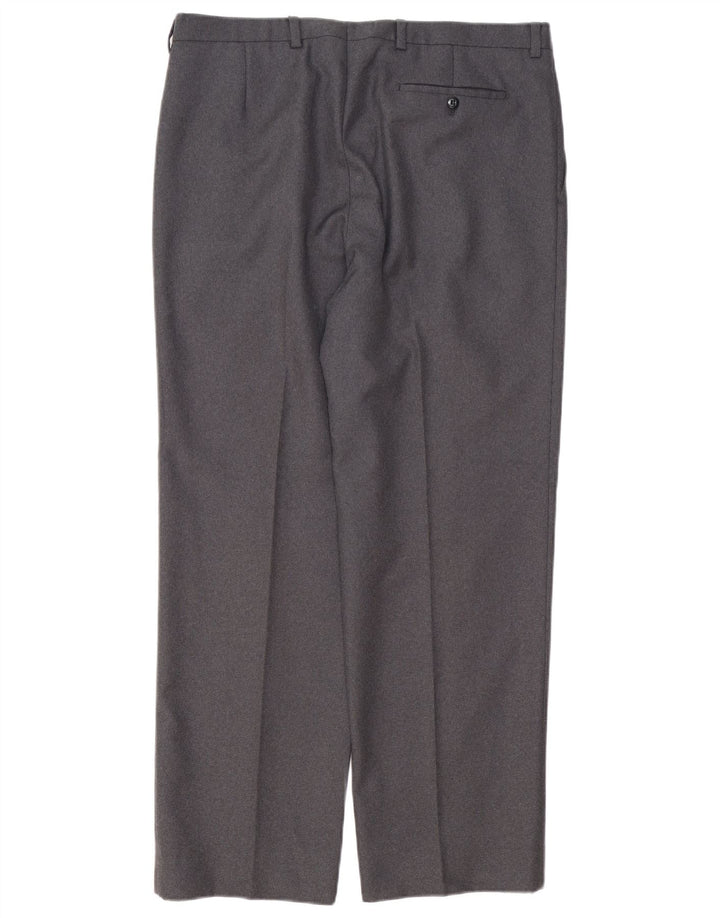 Burberry Ανδρικό κοστούμι παντελόνι IT 46 Small W34 L30 Grey Polyester