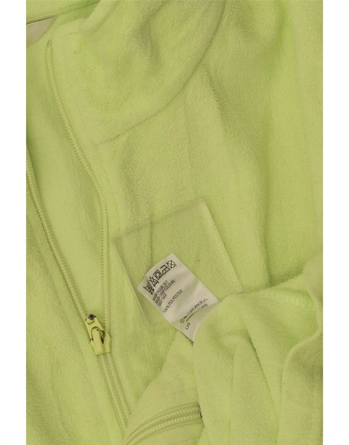 Marks & Spencer Γυναικείο Fleece Jacket UK 20 2XL Green Polyester