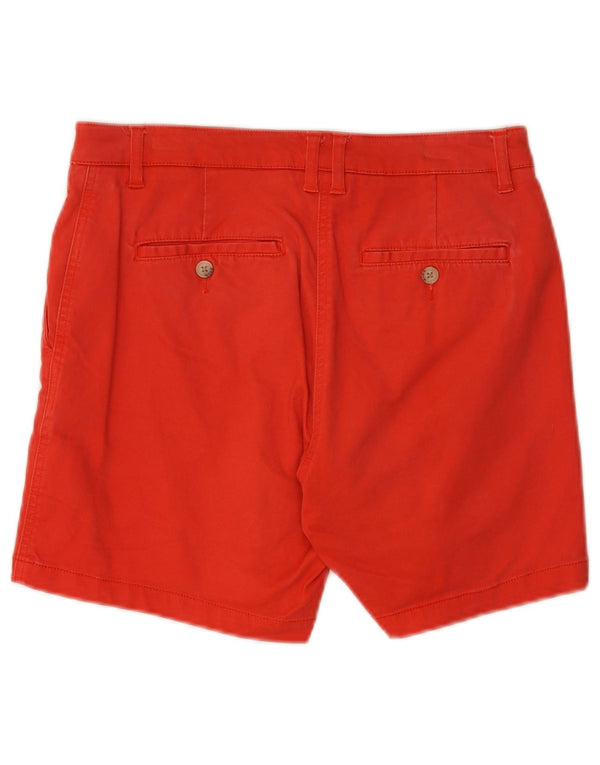 Joules Γυναικείο σορτς Chino UK 10 Small W30 κόκκινο βαμβακερό
