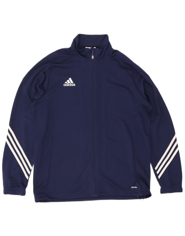 Ανδρική φόρμα Adidas Climalite Top Jacket XL Navy Blue Polyester