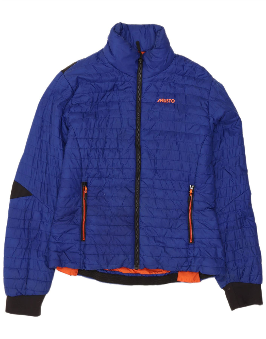 Musto Γυναικείο Μπουφάν UK 14 Large Blue Polyamide