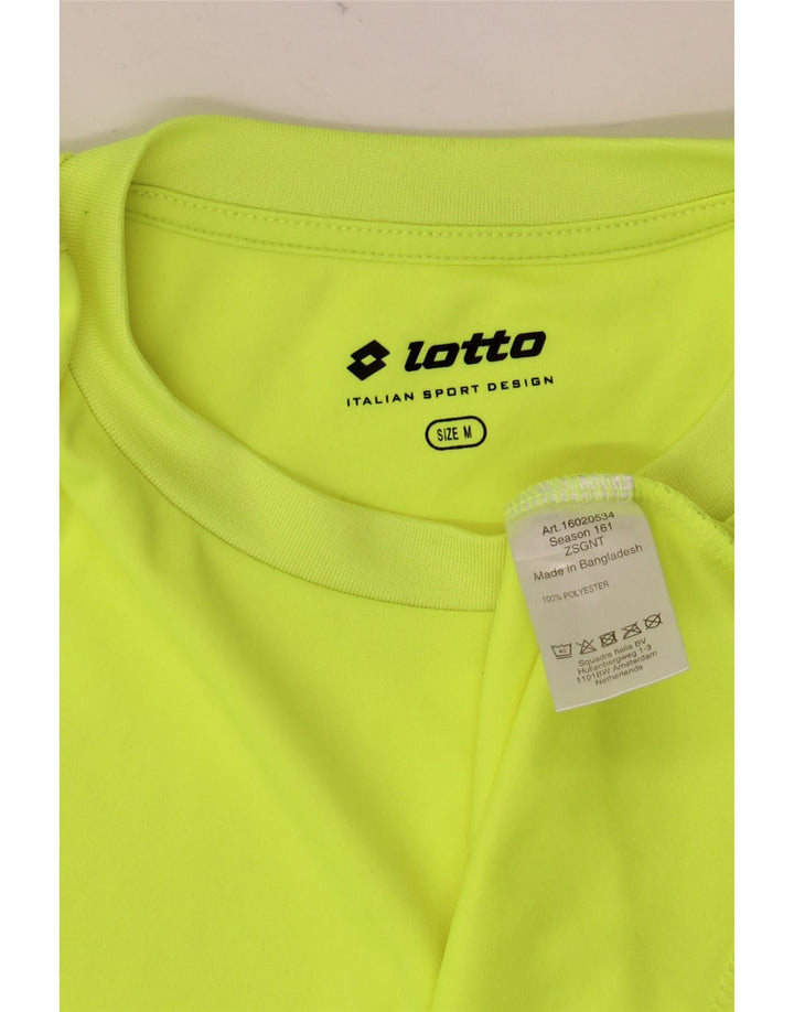 Ανδρικό T-Shirt Lotto Top Μεσαίο Πράσινο Πολυεστέρας