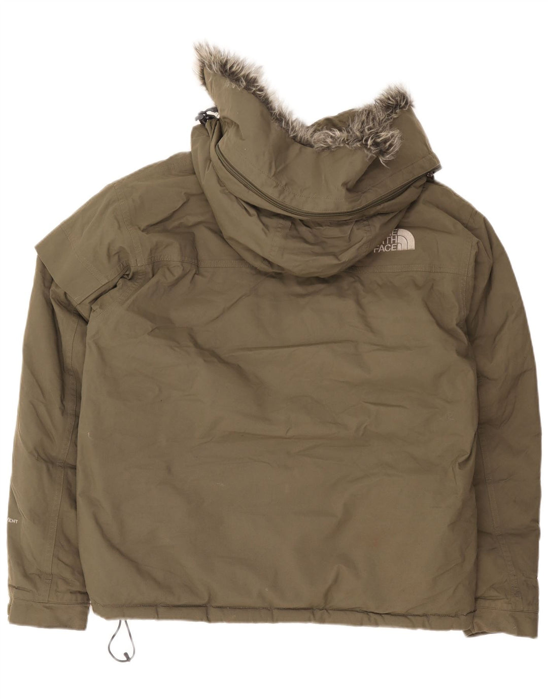 The North Face Ανδρικό μπουφάν με κουκούλα με επένδυση UK 38 Medium Khaki Nylon