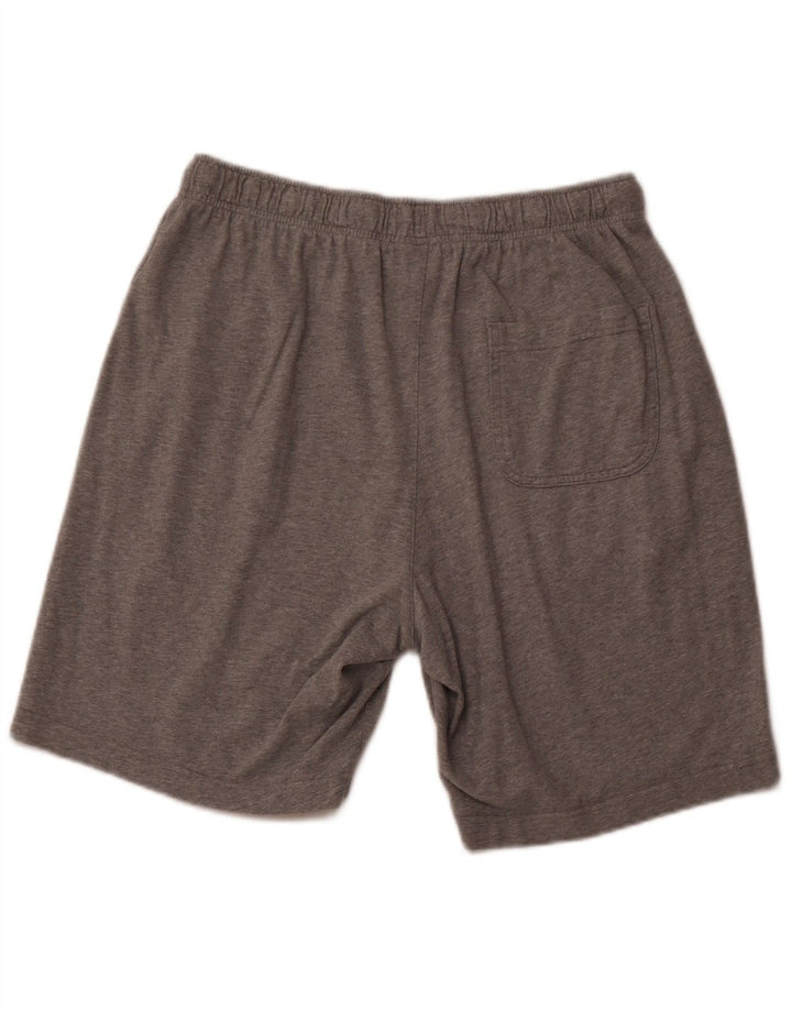 Ανδρικό αθλητικό σορτς NIKE μεγάλο γκρι βαμβακερό