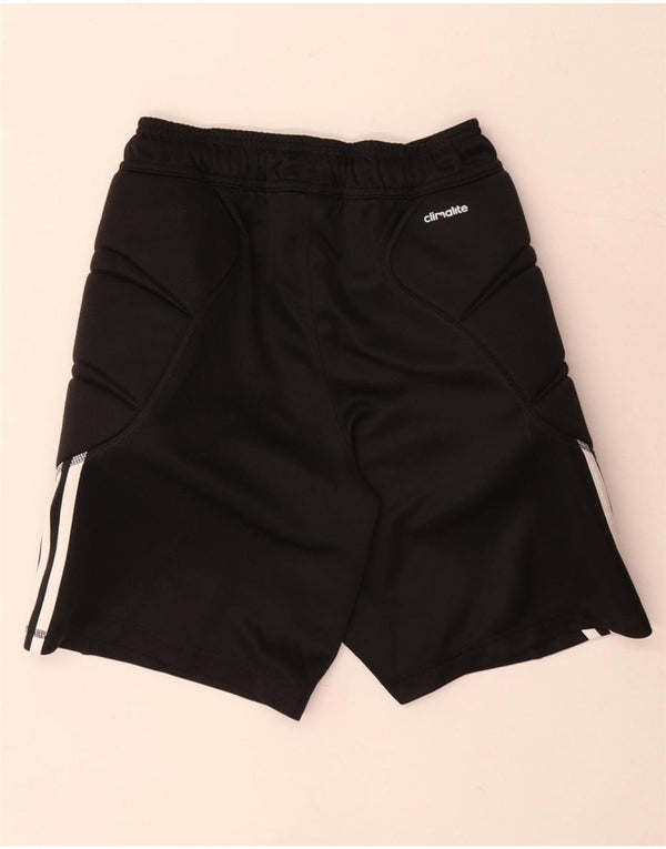 Adidas Boys Climalite σορτς 13-14 ετών XL μαύρο πολυεστέρα