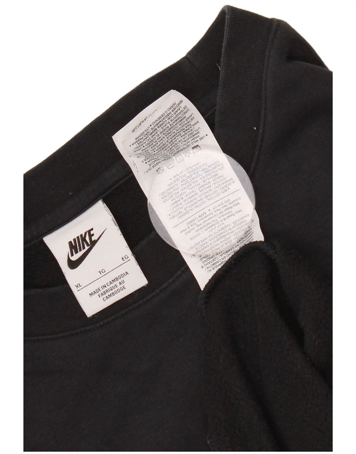 Ανδρικό γραφικό φούτερ Nike Jumper XL Μαύρο βαμβακερό