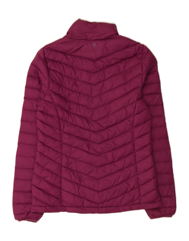 MOUNTAIN WAREHOUSE Womens Padded Jacket UK 12 Medium Burgundy Vintage Mountain Warehouse and Second-Hand Mountain Warehouse from Messina Hembry 