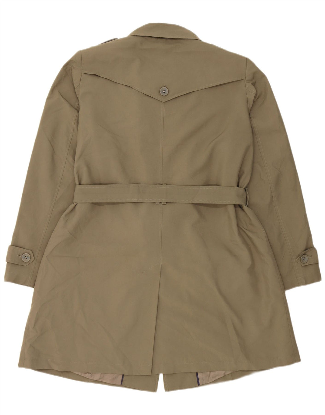 Marks & Spencer Γυναικεία καμπαρντίνα UK 20 2XL Khaki Polyester