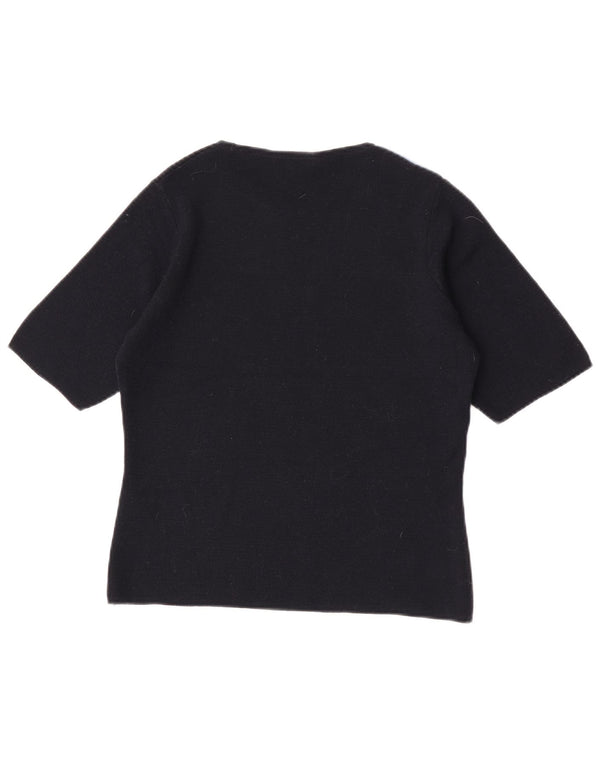 Marks & Spencer Γυναικείο πουλόβερ με λαιμόκαυστο UK 14 Medium Black