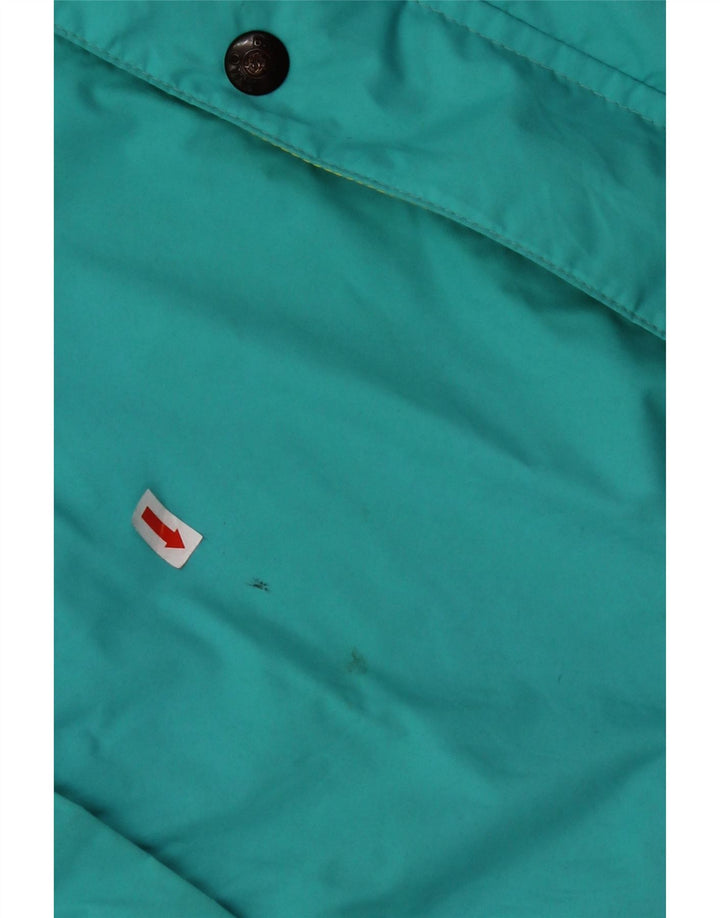 BAILO Ανδρικό μπουφάν βροχής IT 46 Small Blue Colorblock Πολυεστέρας