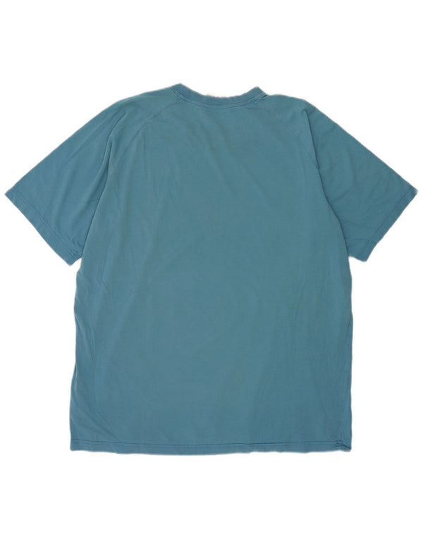 Ανδρικό γραφικό T-Shirt Adidas Top XL Μπλε βαμβακερό