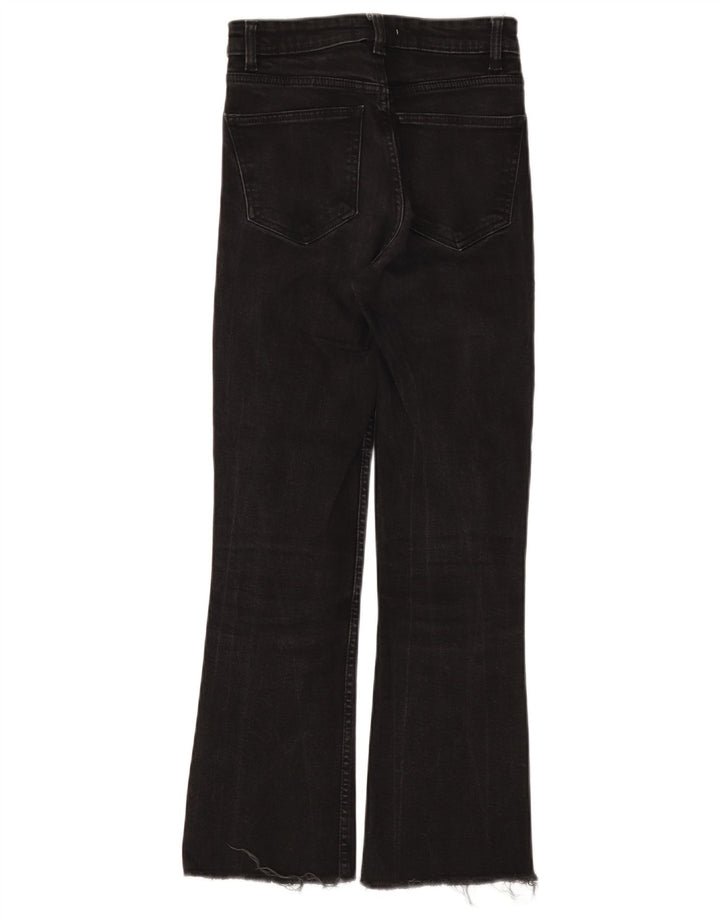 Zara Γυναικείο Τζιν μποτάκι EU 34 2XS W24 L26 Μαύρο