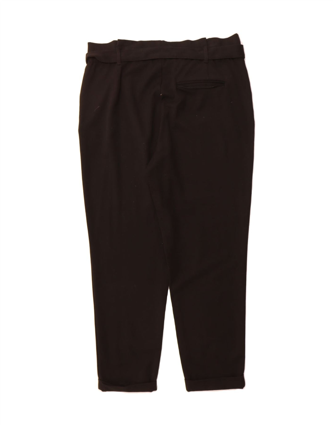 ZARA Womens Slim Chino Trousers Large W34 L26 Black Vintage Zara and Second-Hand Zara from Messina Hembry 