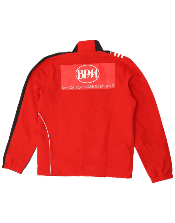 Ανδρική φόρμα Adidas AC Milan Top Jacket UK 38/40 Medium Red Colourblock