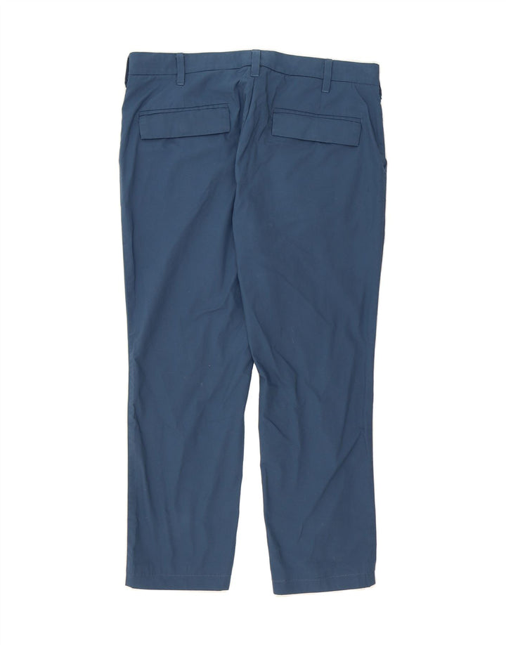 TIMBERLAND Mens Slim Chino Trousers W38 L28 Blue Vintage Timberland and Second-Hand Timberland from Messina Hembry 