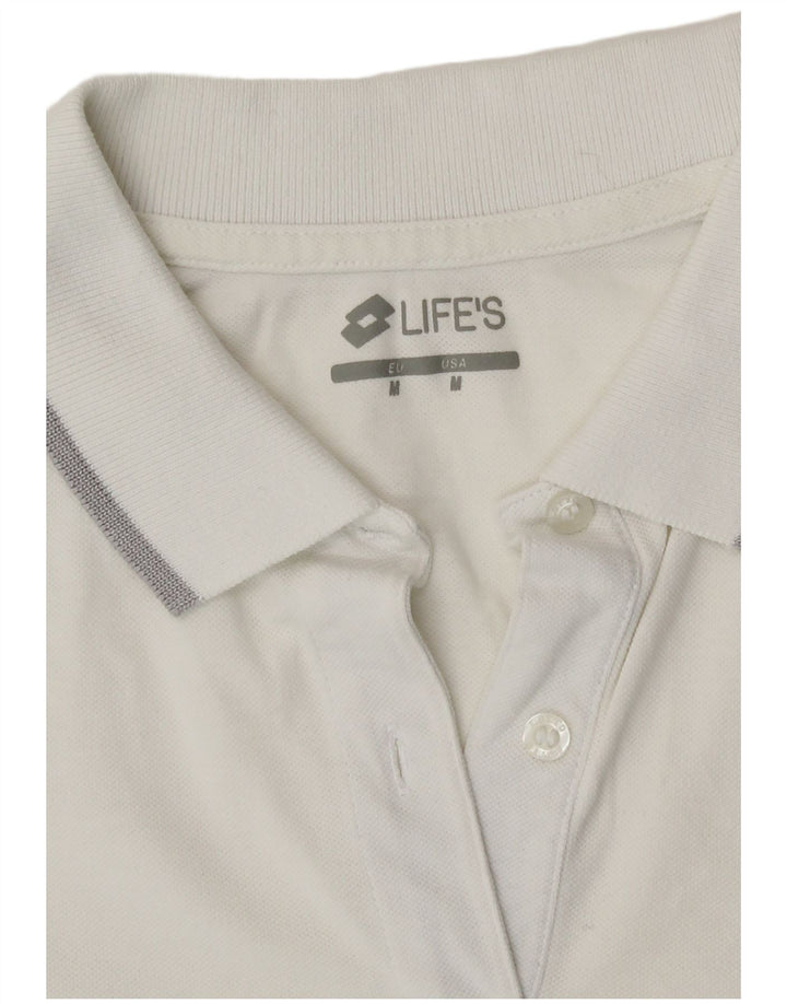 Γυναικείο πουκάμισο πόλο Lotto UK 14 Medium White
