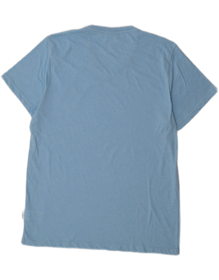 Pierre Cardin Ανδρικό T-Shirt Top 2XL Blue Polyester